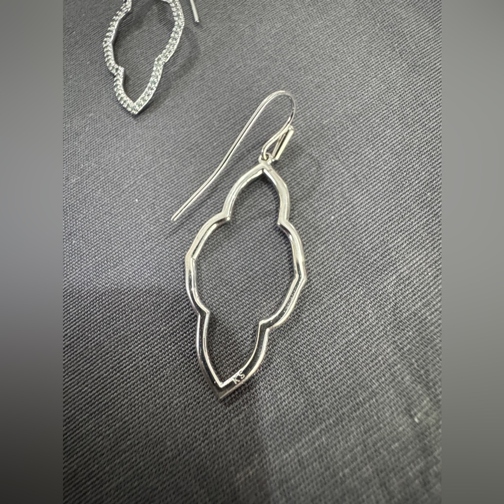 Kendra Scott KS abbie drop earrings crystal - Picture 5 of 11